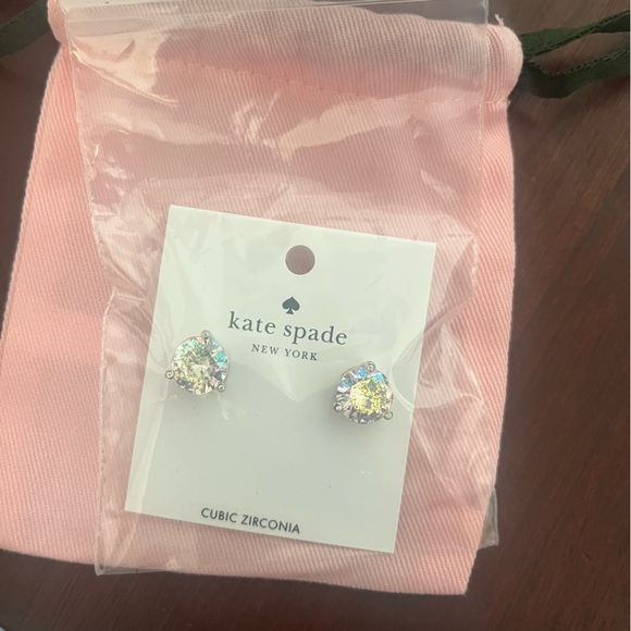 Kate Spade Silver Stud Earrings Jewelry - Picture 1 of 2
